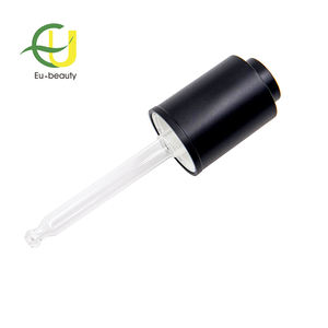 Pipette en plastique à <span class=keywords><strong>bouton</strong></span>-poussoir, compte-gouttes à pression, noir mat 20/410 - Product Image 2