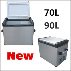 Freezer Portabel Dc Freezer Mobil untuk Kendaraan, 20L Hingga 90L 12V/24V