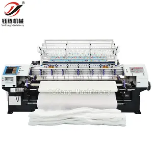 High speed computerized multi needle shuttle quilting machine,Blanket making machine