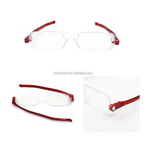 Kacamata Baca Putar <span class=keywords><strong>360</strong></span> Derajat dengan Kotak Lipat, Pembaca Lipat CE AC atau PC FAITH Eyewear Khusus Eropa; USA Pin Hinge CN;ZHE - Product Image 2