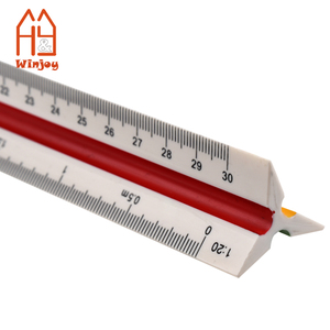 NUEVO Regla Triangular <span class=keywords><strong>de</strong></span> Plástico Económica para Arquitectos, Escala <span class=keywords><strong>de</strong></span> Medición Grabada, Herramienta <span class=keywords><strong>de</strong></span> Regla <span class=keywords><strong>de</strong></span> 20/25/<span class=keywords><strong>50</strong></span>/75/100/125 mm para Oficina - Product Image 4