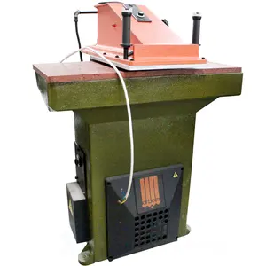 Used Atom VS918 Hydraulic Machine Shoe Making Slipper Sole Press Clicking Die Cutting Machine