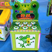 Machine de jeu d'arcade, marteau à médaillon pour enfants, jeu à balles, grenouille, jeux, 1 pièce