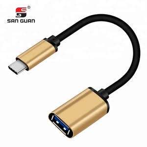 ประเภท3A สูงสุด C เป็นสาย USB3.0ตัวเมียถึงตัวเมีย5Gbps ใช้ได้กับ2020 <span class=keywords><strong>2018</strong></span> <span class=keywords><strong>iOS</strong></span> pro/air OTG Converter - Product Image 2