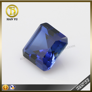 113 # Azul <span class=keywords><strong>espinela</strong></span> sintética talla esmeralda <span class=keywords><strong>piedra</strong></span> por <span class=keywords><strong>piedra</strong></span> <span class=keywords><strong>espinela</strong></span> - Product Image 2