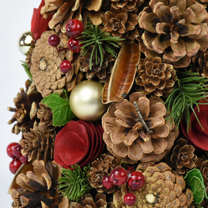 Bsci Bsci Thông Tự Nhiên Nón Treo Bóng Trang Trí Bán Buôn Giáng Sinh Sử Dụng Nhà Bóng Trang Trí - Product Image 5