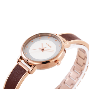 Reloj de pulsera clásico y hermoso para <span class=keywords><strong>mujer</strong></span>, nuevo estilo de moda, envío <span class=keywords><strong>gratis</strong></span>, reloj de pulsera único de China para <span class=keywords><strong>mujer</strong></span>, estilo simple, esfera de cristal - Product Image 4
