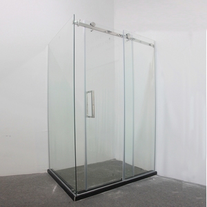 KT8115 Rectangular Stainless Steel Modern Hotel Shower Stall 800X1200 Frameless Sliding Enclosed Shower <strong>Door</strong> - Product Image 1