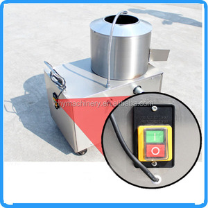 Industrielle fruits légumes éplucheur de peau petit électrique pomme de terre carotte peeling machine à laver - Product Image 3