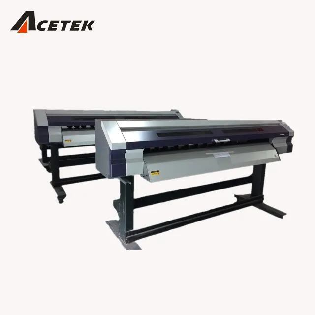 1.8m high speed 4 colors large format sticker print and cut plotter