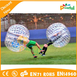 Effacer 1.0 MM epaisseur PVC gonflable copain ventre boule de butoir, Gonflable balle bulle de football - Product Image 6