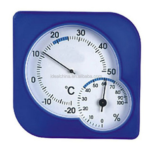 Écologique Conception Sans Fil Intérieur <span class=keywords><strong>Bureau</strong></span> Extérieur Thermomètre - Product Image 1