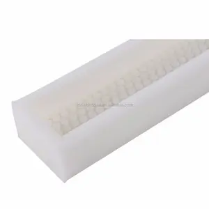 Stampo per sapone rettangolare stampo per sapone naturale in Silicone spesso e robusto con Design a nido d'ape sapone da 10 pollici 16 once