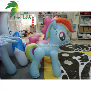 Più nuovo di Vendita Superiore Su Ordinazione Bello Gonfiabile Del Fumetto Piccolo Cavallo Giocattolo - Product Image 3