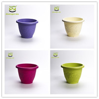 Pembibitan Warna-warni Beton Pot Bunga Cetakan untuk Berkebun