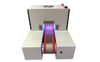 Rouleau de vernis à jet automatique, papier A4, Mdf, rouleau de liquide, vernis de revêtement, point Uv LED, Machine à polymérisation