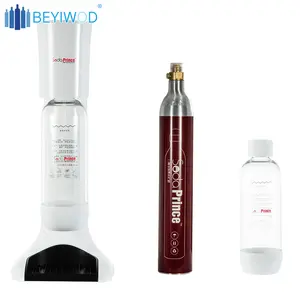 Высококачественный диспенсер для воды со сверкающей водой с 1 л ПЭТ-бутылкой, коммерческий аппарат для газировки