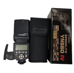 flash speedlite yongnuo Suppliers-Yongnuo Speedlite Kilat Kamera Dslr Nirkabel, YN-560IV 2.4G untuk Canon EOS 5D Mark VI 80D 7DII