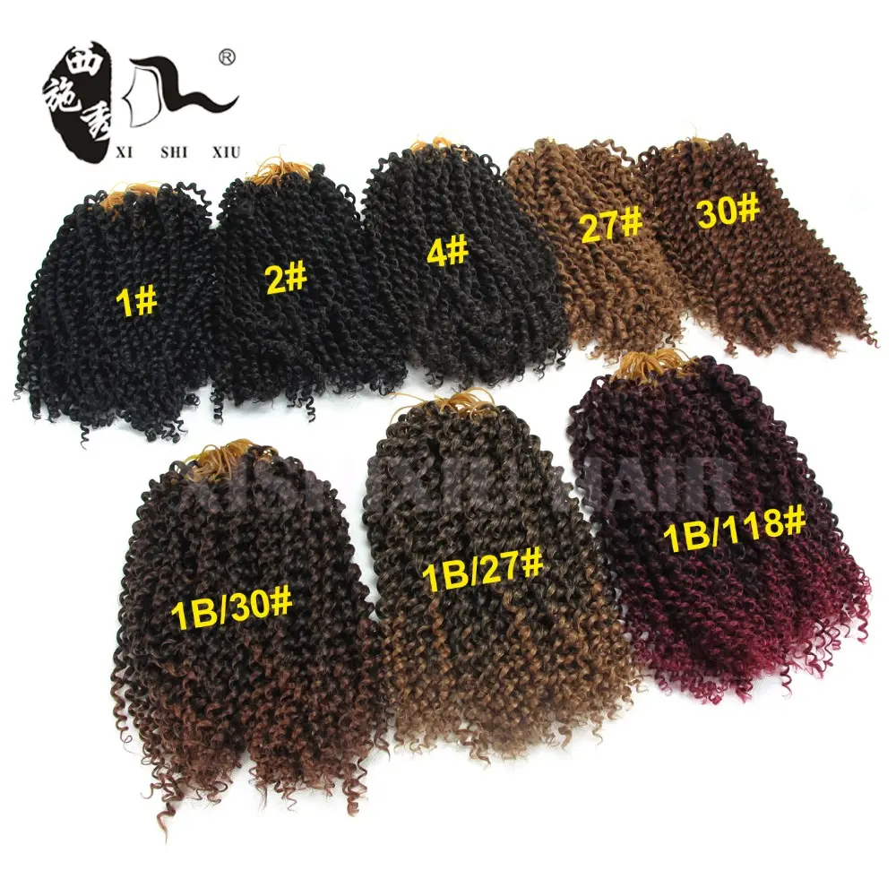 Online shopping cheap high quality synthetic afro kinky curly braiding hair weave