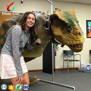 Профессиональный реальный используемый Роботизированный костюм динозавра для взрослых BBC