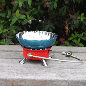 À la mode Portable en acier inoxydable en plastique coupe-vent pliable réchaud de <span class=keywords><strong>Camping</strong></span> unique étanche sac à dos extérieur Rechaud - Product Image 3