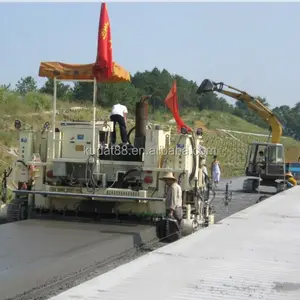 Pavimentadora de hormigón de cemento, 3,4-6m, especial para carretera de alta velocidad