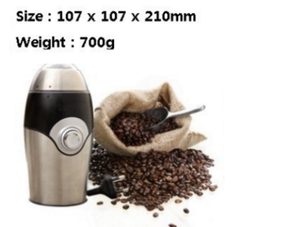 Couteau en acier inoxydable utilisé à la maison Mini moulin à café électrique <span class=keywords><strong>broyeur</strong></span> de grains KWG-150 Offre Spéciale le marché de l'UE aux États-Unis - Product Image 2