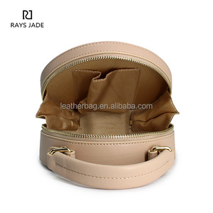 Bolsos de Diseñador de Marcas Famosas, Bolso Redondo Pequeño para Mujer, Bolso Bandolera de Un Solo Hombro, Bolsos de Mano de Cuero Genuino Personalizados para Mujer - Product Image 5