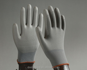 Least wholesale trade gray palm pu nylon fit like a glove - Product Image 2