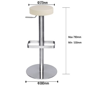 Base Metálica Giratoria Plateada para Sofá, Base Giratoria para Silla de Sofá con Color Personalizado - Product Image 1