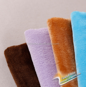 Buena calidad venta 100% poliéster <span class=keywords><strong>Minky</strong></span> <span class=keywords><strong>tela</strong></span> de terciopelo para la manta del bebé - Product Image 1