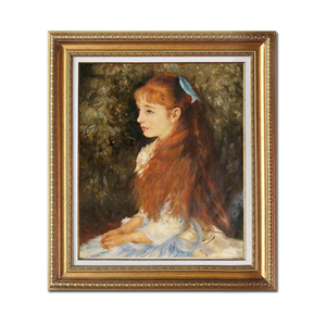 Mlle Irene Cahen D'Anvers Reproduction de peintures sur toile de <span class=keywords><strong>Pierre</strong></span>-<span class=keywords><strong>Auguste</strong></span> <span class=keywords><strong>Renoir</strong></span> - Product Image 1