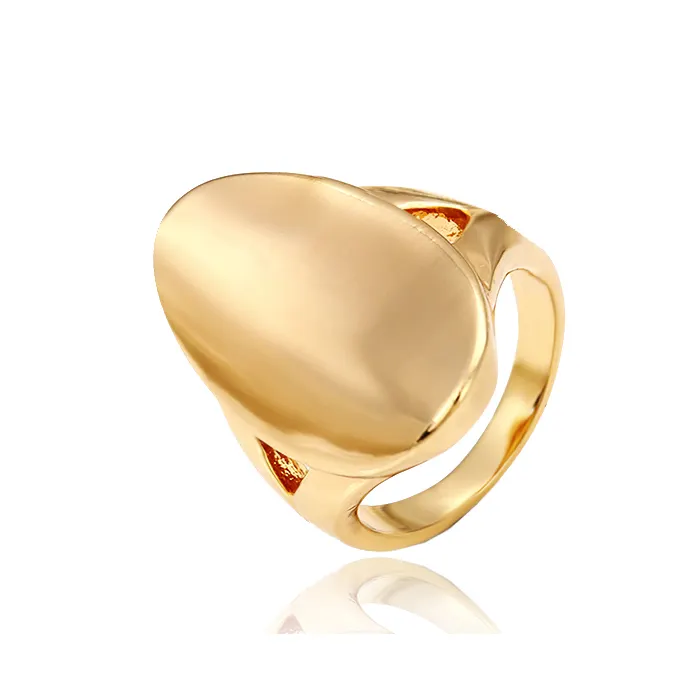 12956 Terbaru desain top quality 18 k emas perhiasan cincin warna model