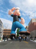 Ballon de défilé Popeye de 50' / Réplique géante gonflable à l'hélium