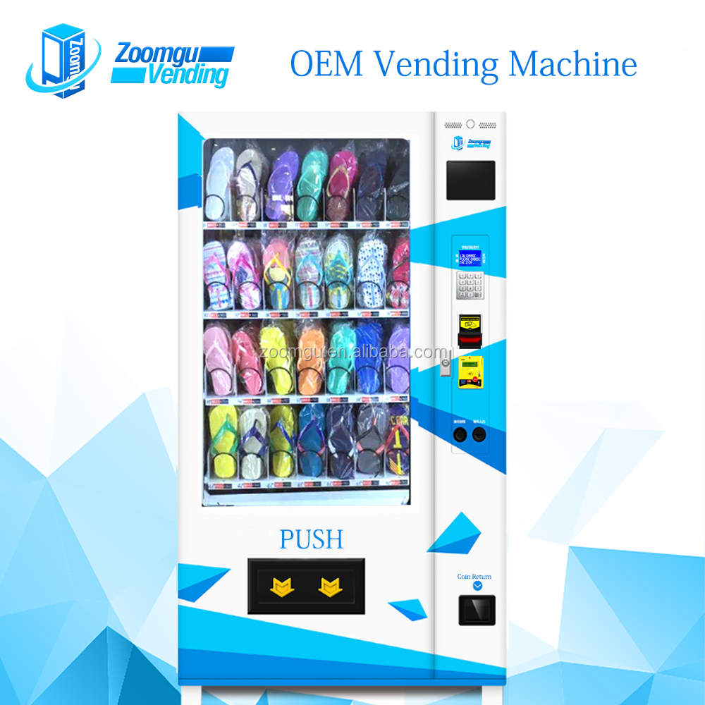 Zoomgu OEM/ODM солнцезащитные очки футболки носки обувь торговый автомат для розничной торговли