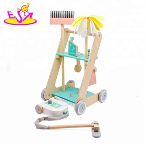 Nuovo arrivo pretend gioca giocattoli di legno <span class=keywords><strong>giocattolo</strong></span> <span class=keywords><strong>aspirapolvere</strong></span> per i bambini W10D194B - Product Image 2