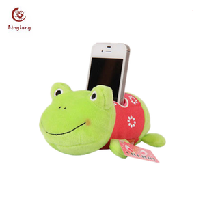 Bowknots Stand Seat telefon tutucu ile komik peluş doldurulmuş hayvan pembe domuz - Product Image 3