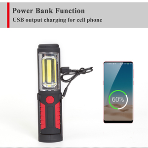 Nouveau Rechargeable <span class=keywords><strong>3W</strong></span> 250 Lumens Base Magnétique Lumière De Travail Portative A MENÉ LA Lumière De Travail