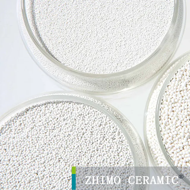 65% zirconium zirconia सिलिकेट 6mm सिरेमिक गेंद/मोती