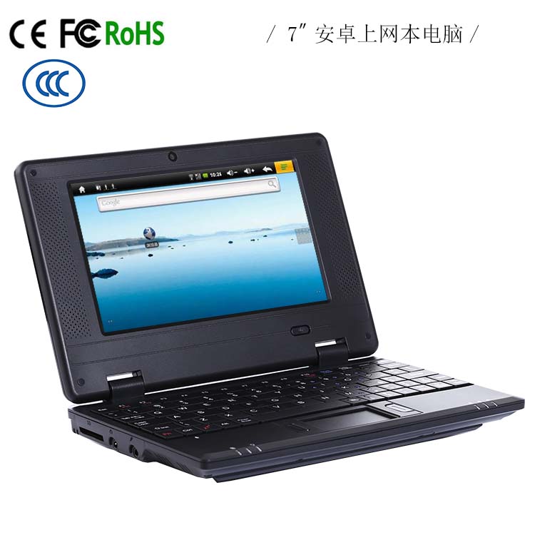 Pc789 7 дюймов Android 4,4 ЧЕРЕЗ 8880 ноутбук с 512/1G Ram, объемом памяти 4 ГБ/8 ГБ нетбук с сенсорным экраном, планшетные компьютеры на Andoid