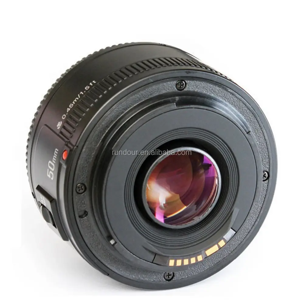 Factory price YONGNUO YN 50mm yongnuo lens YN50 yn50mm F1.8 Lens Large Aperture Auto Focus Lens for Canon Cameras