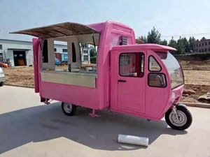 Chariot de nourriture pour moto/vélo, livraison gratuite, prix d'usine, friture mobile/mobile, faire des courses, faire les aliments, gadget