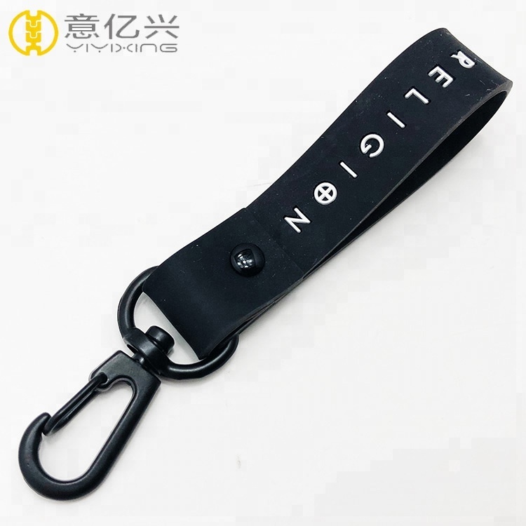 Fashion Rubber Elasticity Wristband Cell Cellphone Phone Silicone Lanyard Image 3