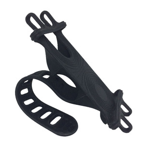 Support de téléphone pour <span class=keywords><strong>vélo</strong></span> en silicone noir intégral, produit d'usine 2022 - Product Image 4