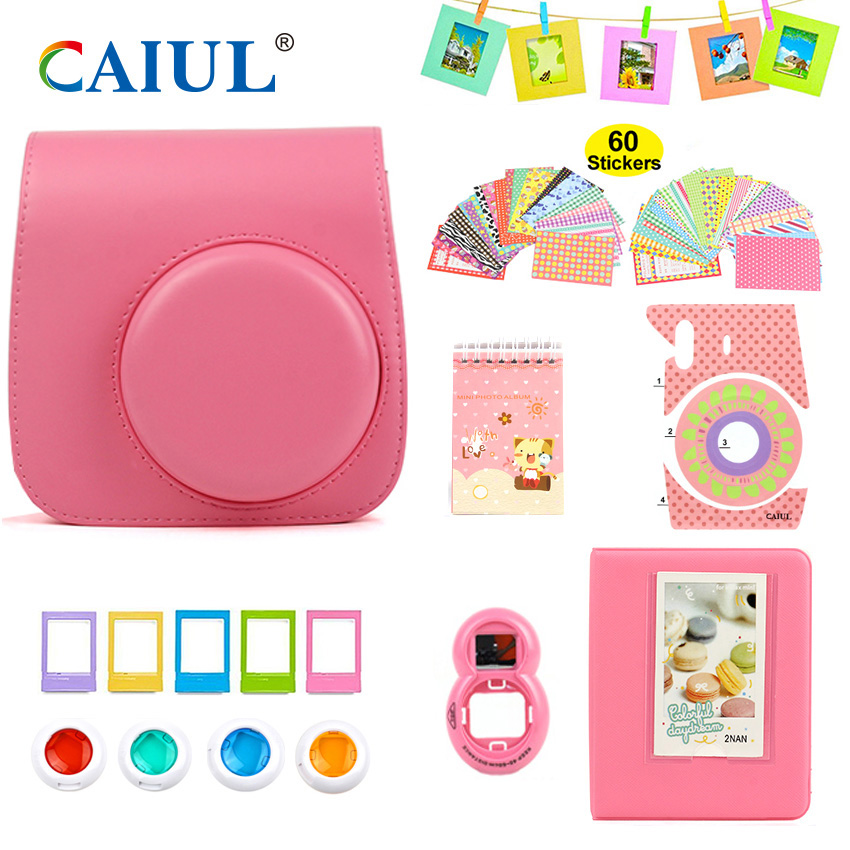 Пакет чехлов от поставщика Amazon для камеры Mini 9 / Mini 8 instax