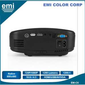 2021 chi phí thấp Mini DLP chiếu với đa phương tiện LCD LED USB kết nối - Product Image 4