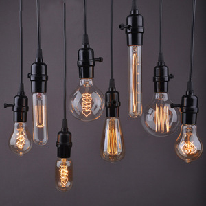 Retro Filamento <span class=keywords><strong>Edison</strong></span> Della Lampadina E26 E27 B22 Lampada Vintage <span class=keywords><strong>Edison</strong></span> A19 ST64 ST58 G95 G125 25 W 40 W 60 W Lampadina Ad Incandescenza Decorativo - Product Image 6
