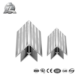 6061 50Mm Geëxtrudeerde Aluminium Dubbele Hoek Extrusieprofiel - Product Image 2