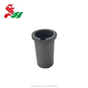 Crisoles de Grafito Isostático de Alta Pureza para Fundir Joyas, Marca Sanhe, 85 mm de Diámetro de Base, 160 mm de Altura - Product Image 5