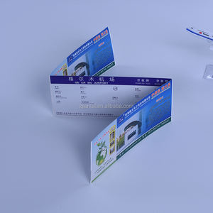 Billet de vol de haute qualité, valise avec impression personnalisée, de Concert, pliable, Service d'impression, avec éventail - Product Image 5